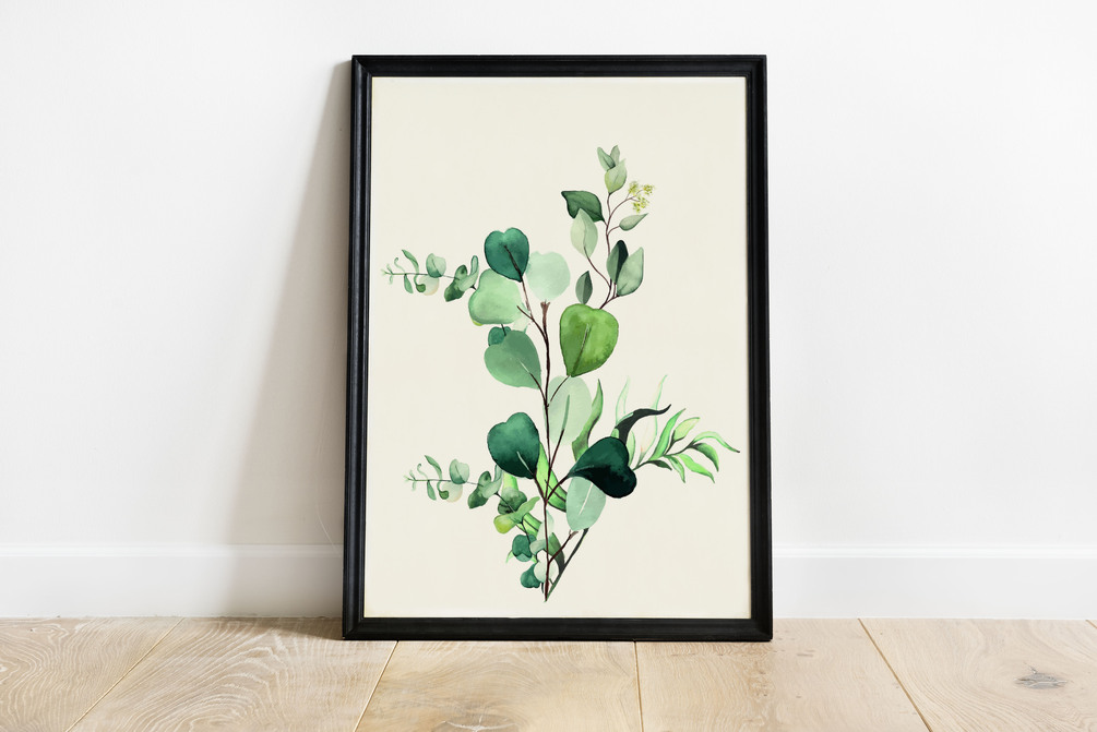 greenery wall art｜botanical print｜printable wall art｜instant download