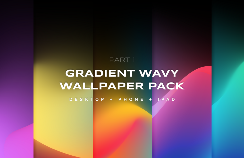 Wavy Wallpaper Pack (20+ Collection for iPhone, iPad and Mac) @bodega ...