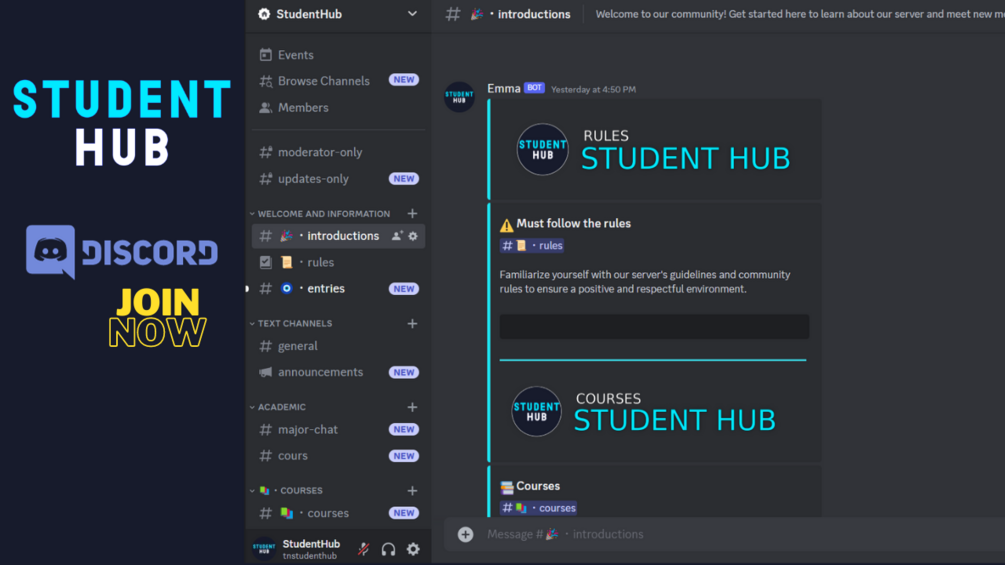 Student Hub Discord Pass