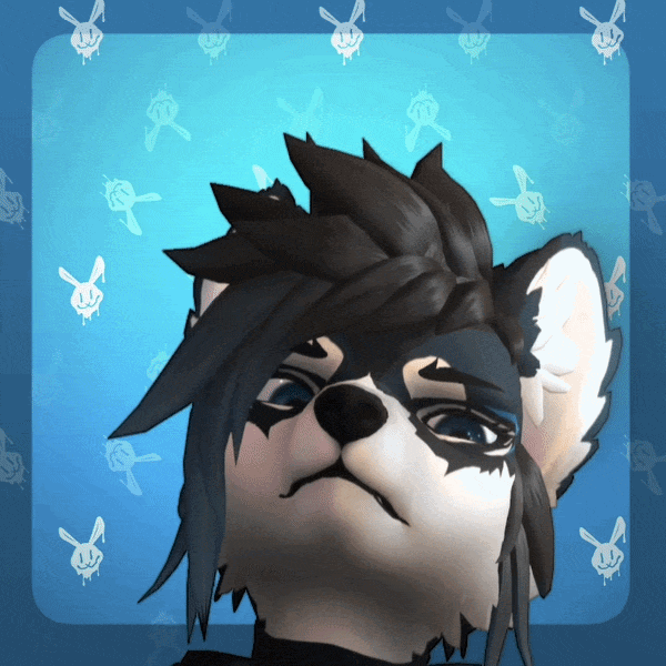 Willow // The Husky // Dog Canine Avatar for VRChat