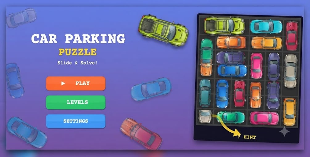 Car Parking Puzzle - HTML5 Mobile Game | Phaser 3