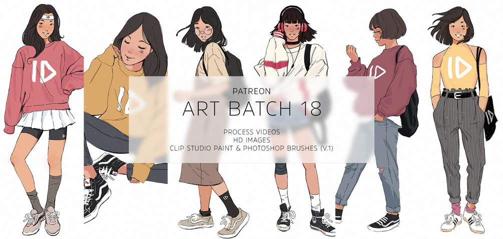 Art Batch 18 + PS & CSP Brushes by ericanthonyj