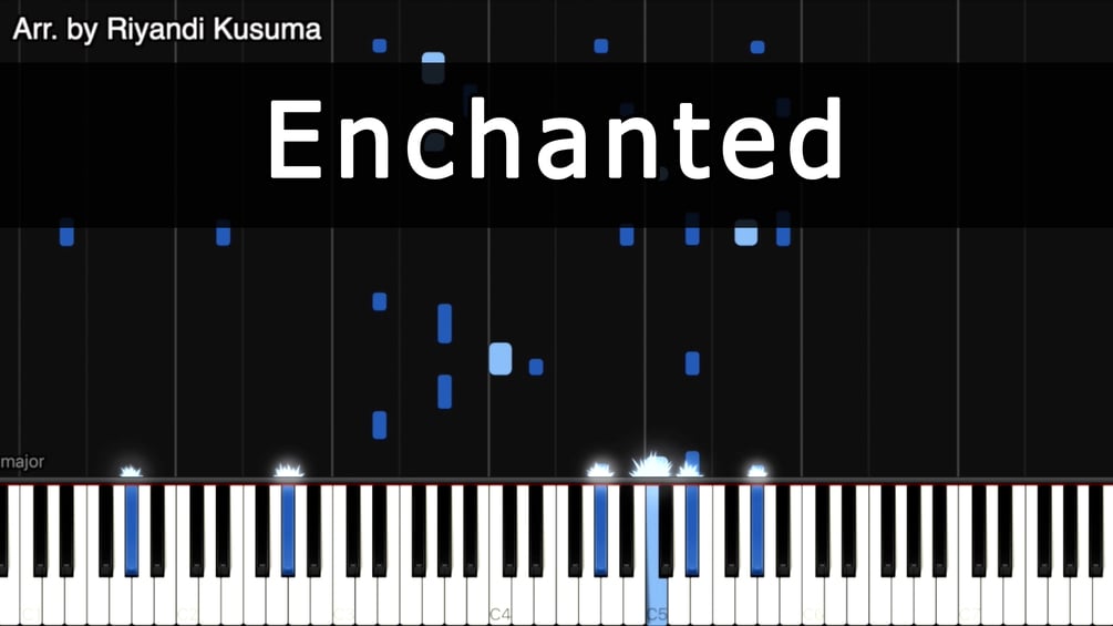 Taylor Swift Enchanted (MIDI & Synthesia)