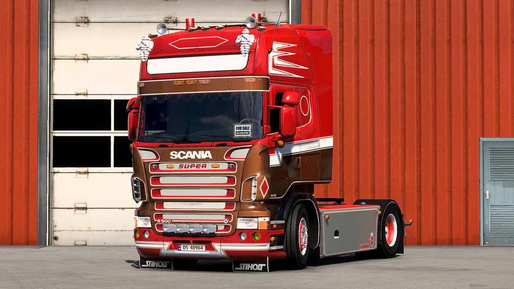 Scania RJL 5s Ex Willy Ceusters Skin