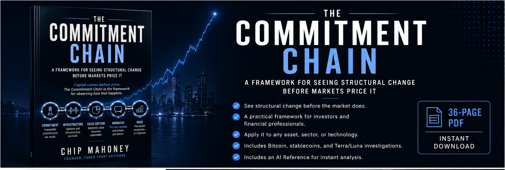 The Commitment Chain by Chip Mahoney, published by Token Trust