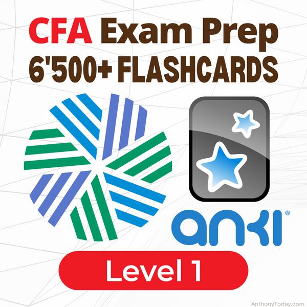 CFA Level 1 Exam Prep Flashcards