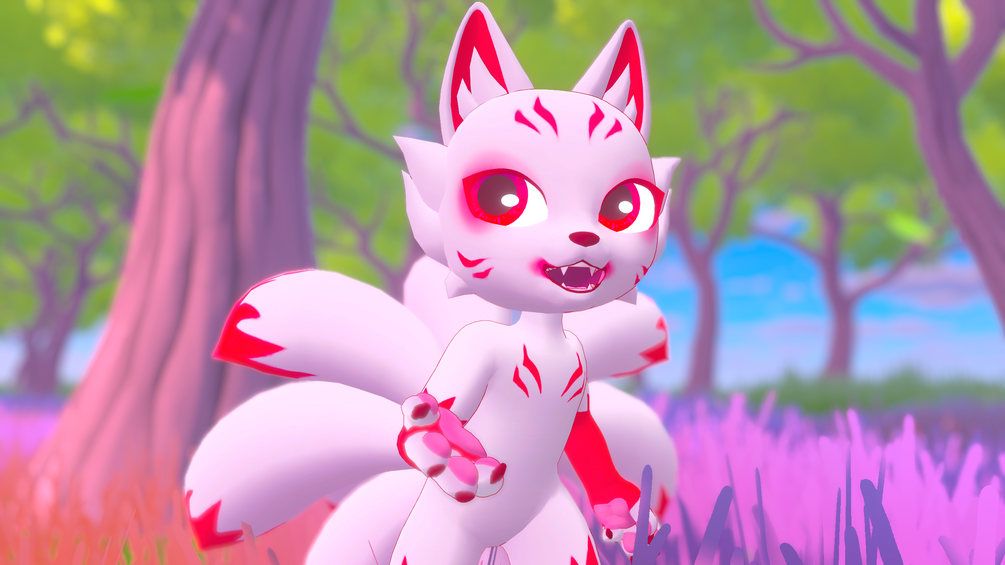 Zio Kitsune (VRChat Avatar Base)