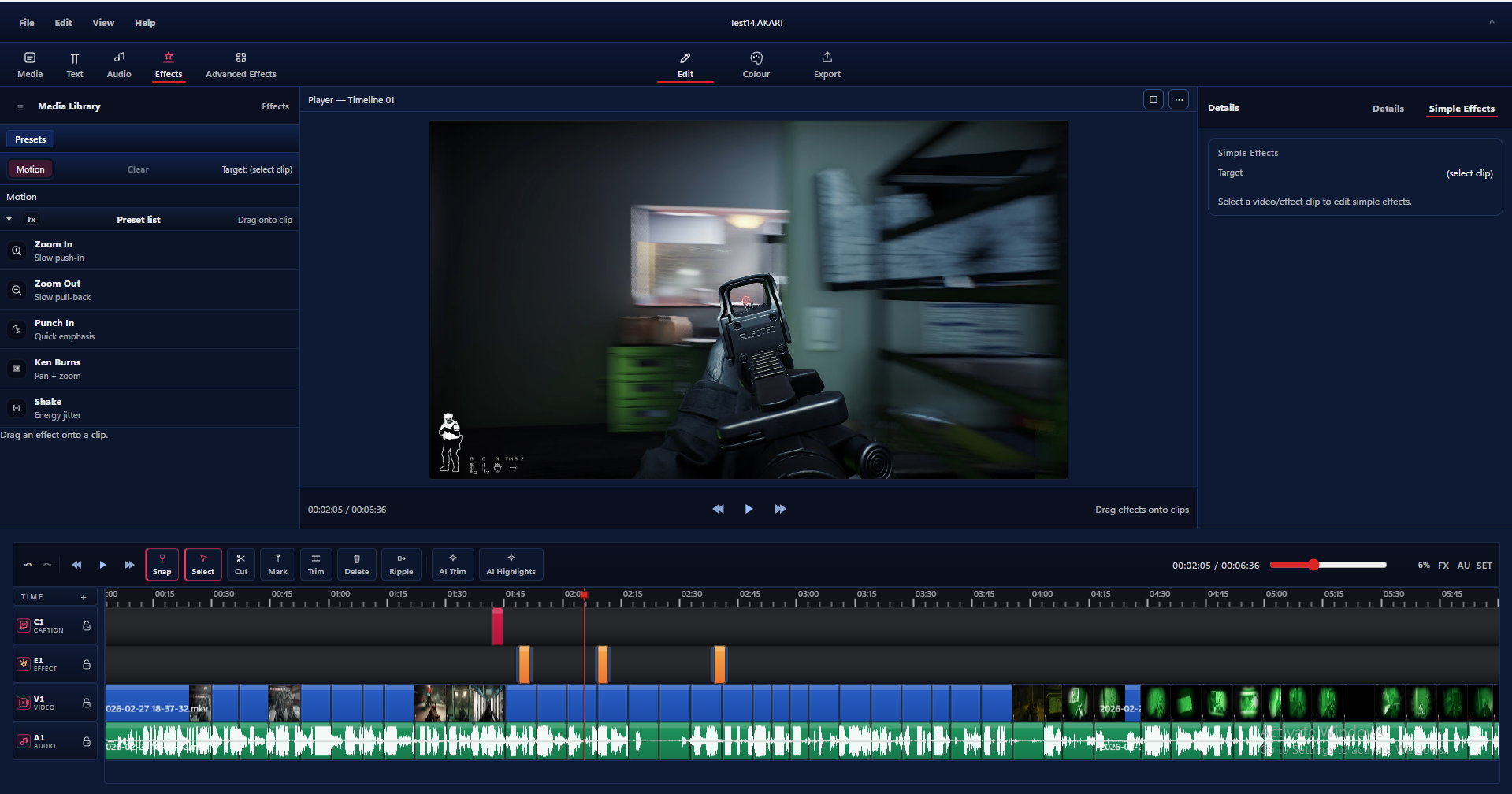 AKARI Studio Demo - Gaming Creator Workflow
