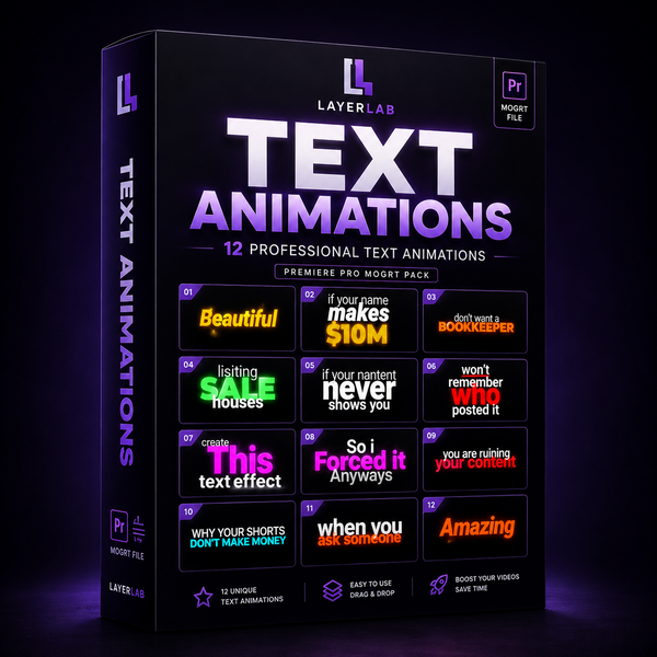 Premiere Pro Titles