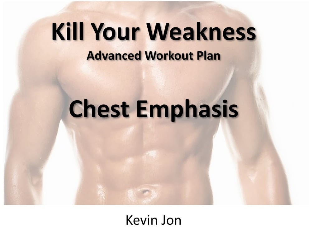 Chest advanced online workout