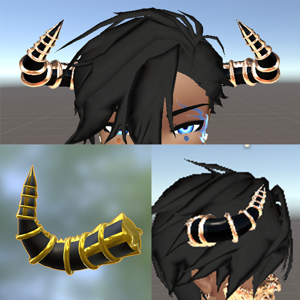 Zayde Horns(VRChat) $FREE
