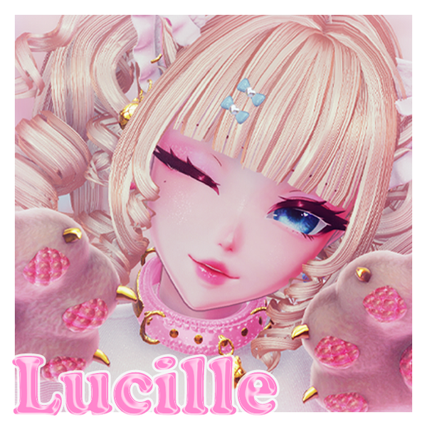 ♡ LUCILLE ♡ | VRCFT | Genderfluid Kitty Cutie | PC & Quest | VRChat Avatar