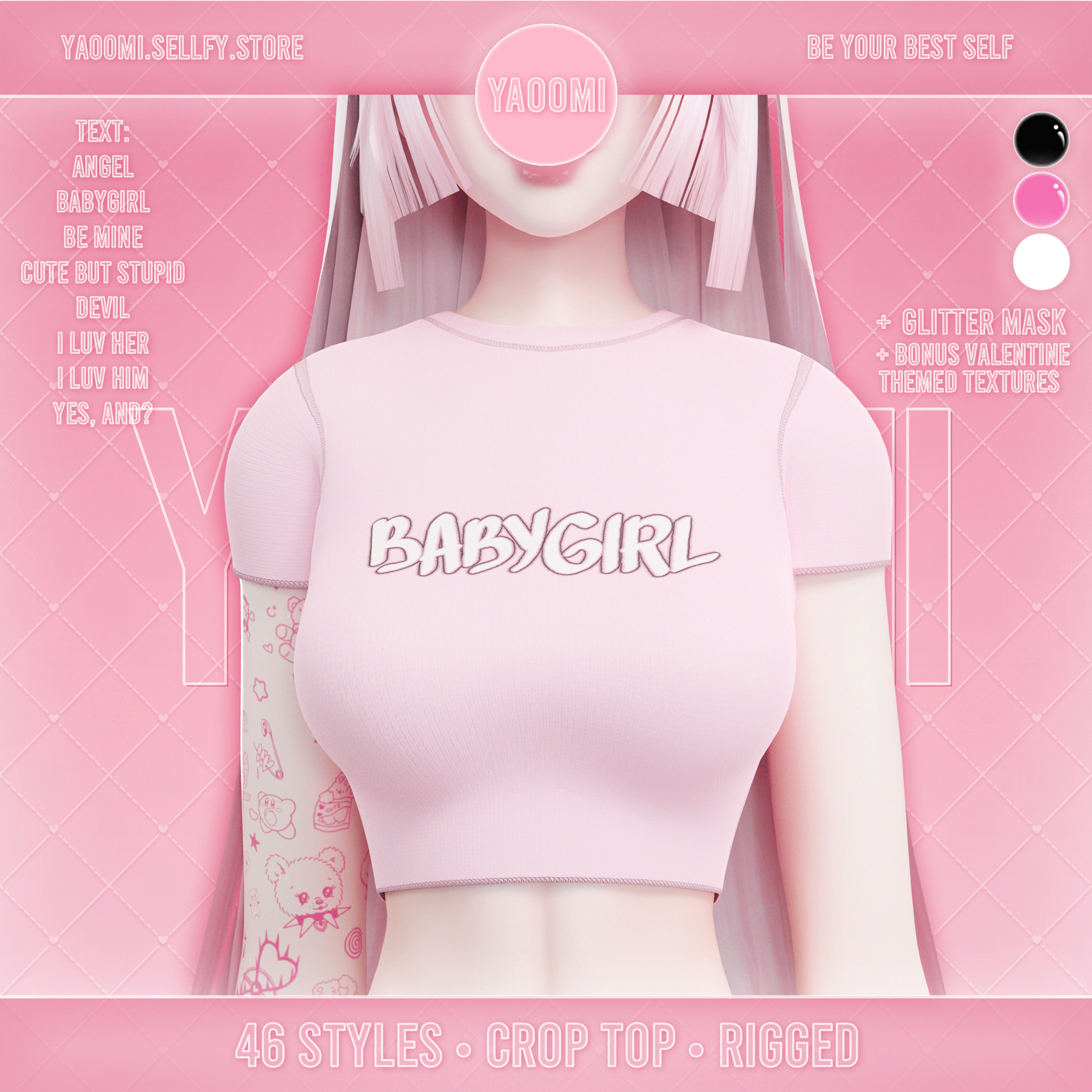 Crop Top for VRChat