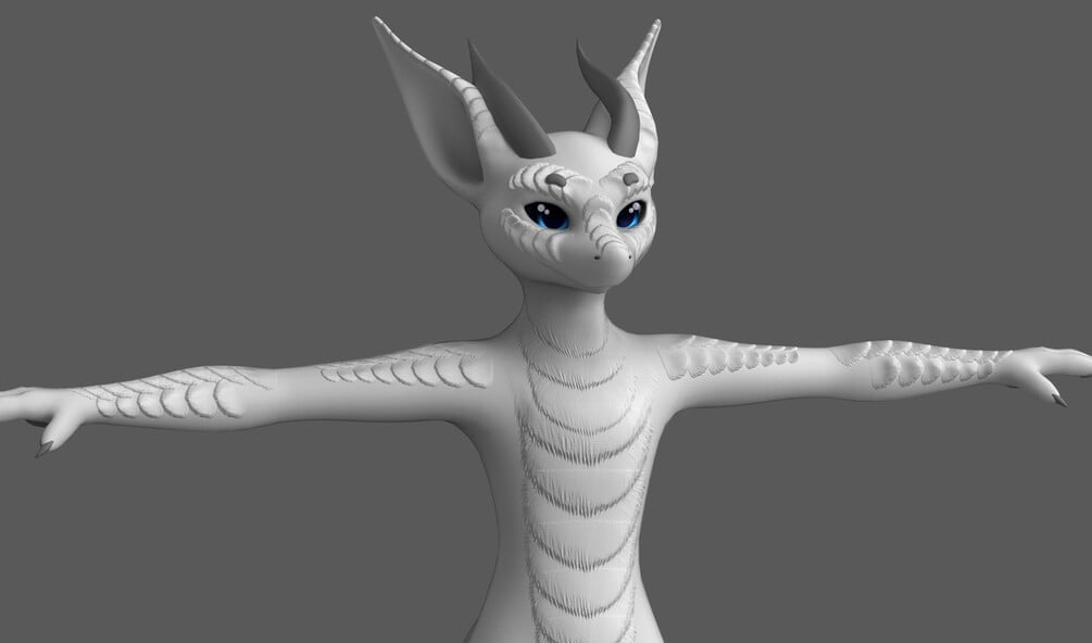 Nardoragon Fullbody Dragon Scales (Normal Maps + Smart Material)