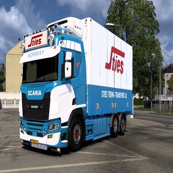 ![Truck mod]! Scania NG S660 V8 Sties Tandem truck by WC007 D3SIGN