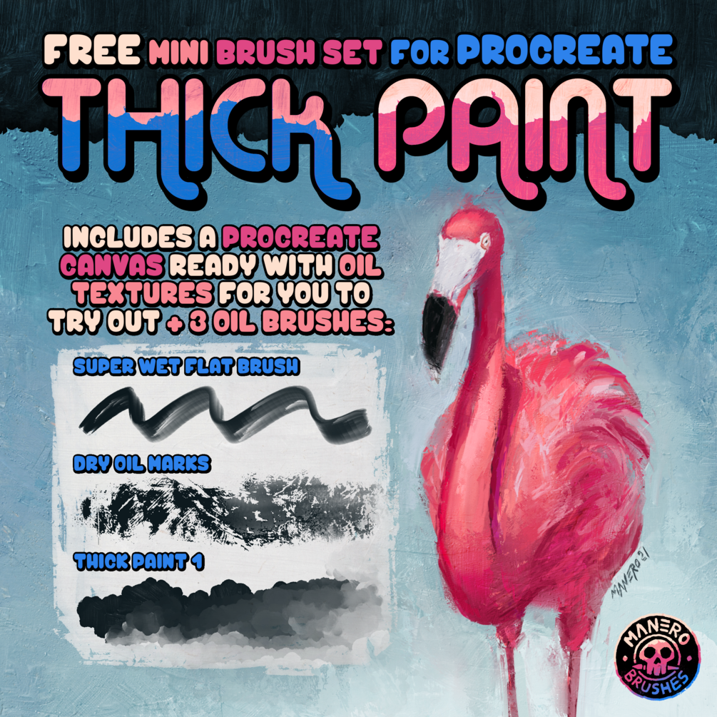 oil painting brushes procreate free