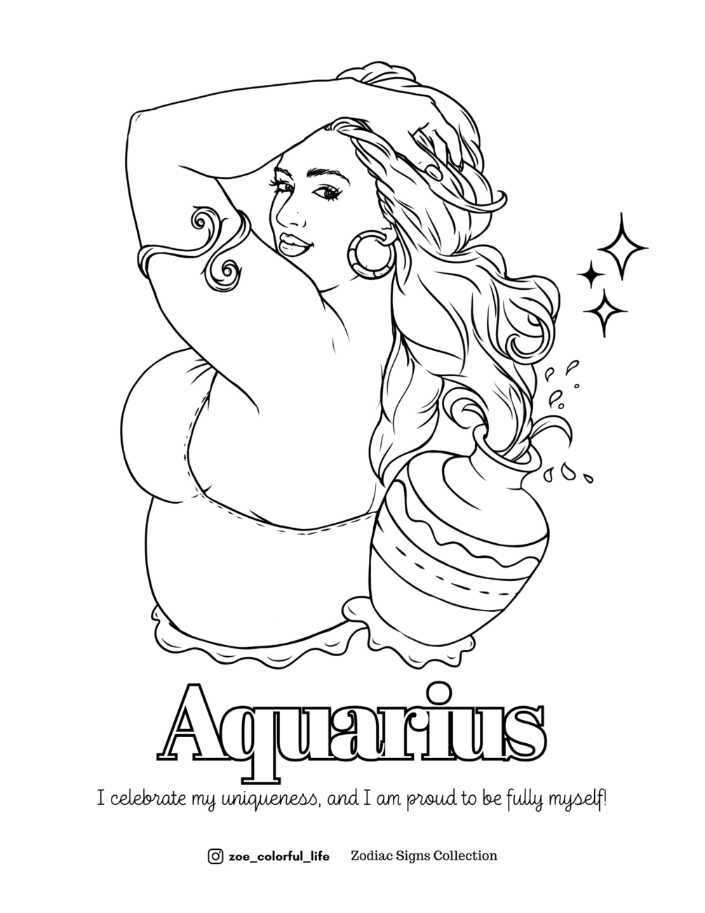 ♒ Curvy Aquarius