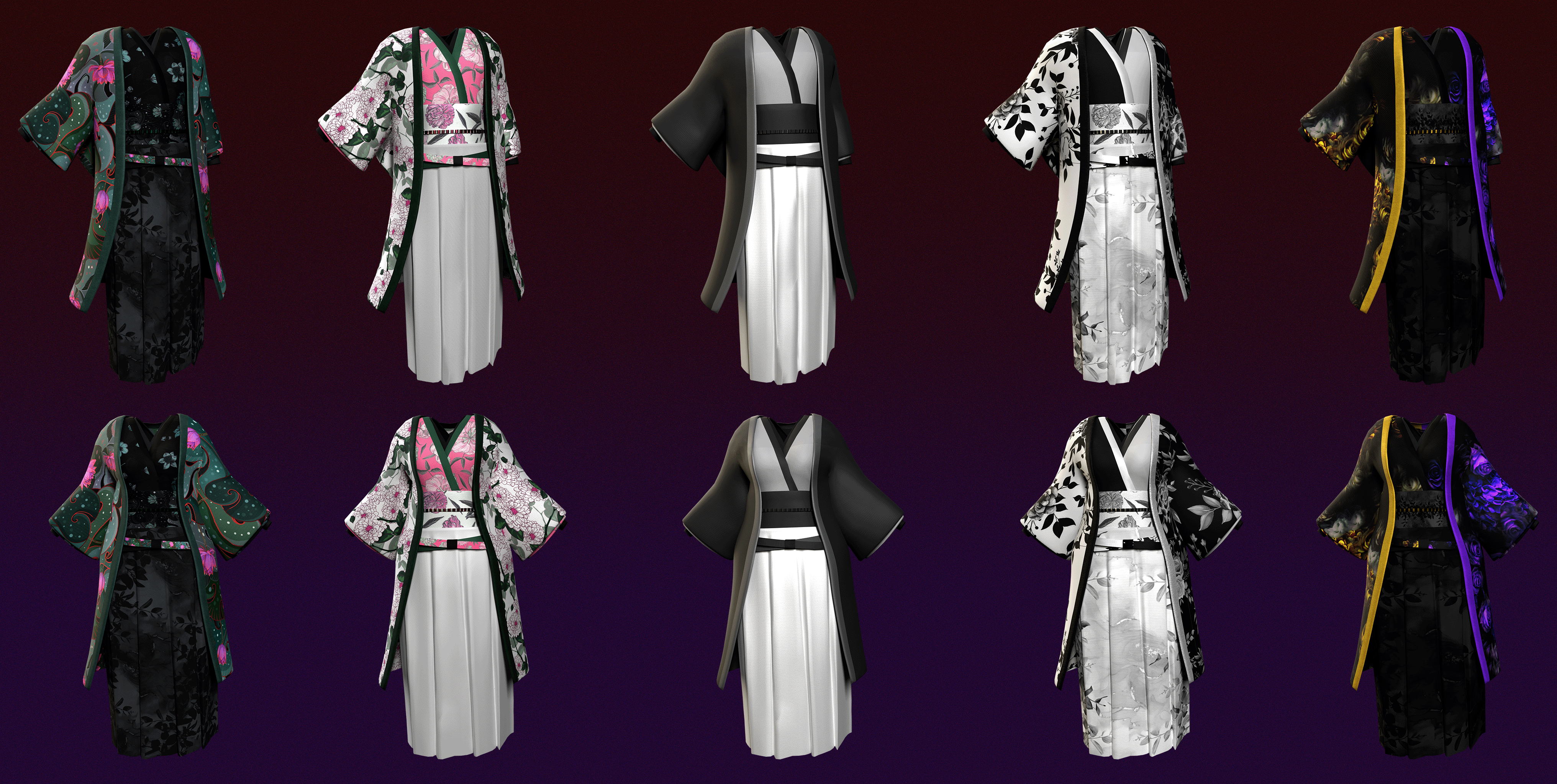 Kimono V2 - Masc - Set