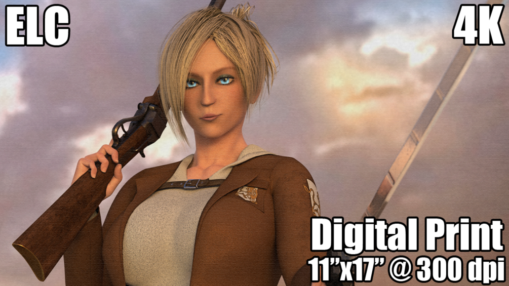 Thredjax ELC Wall Cop 4K Digital Print