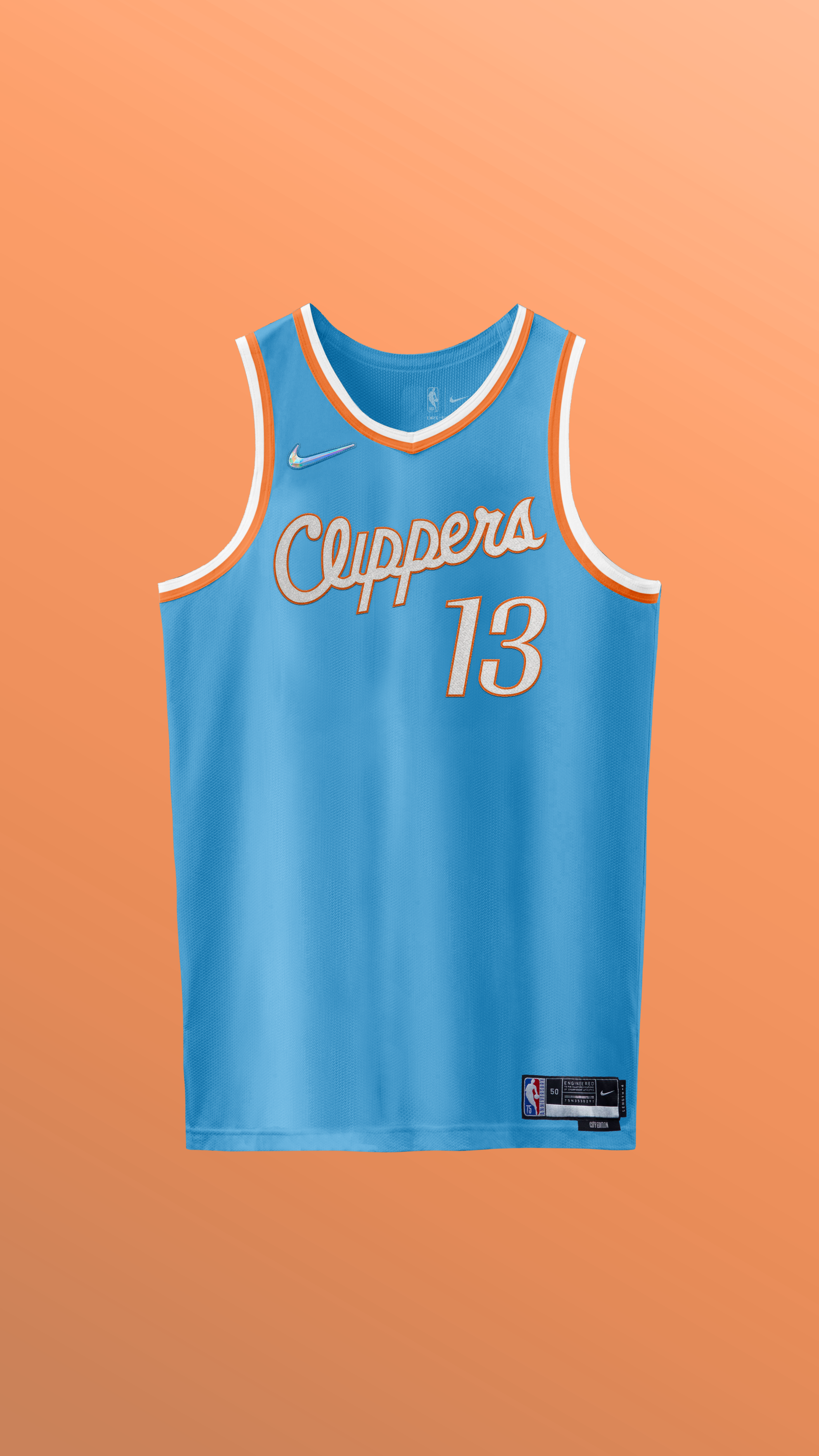 Nike NBA 2021-22 jersey PSD Mockup/Template (for Photoshop)