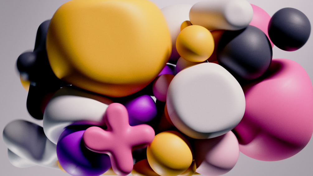 Soft Body Dynamic Simulation C4D Project Files (Redshift Render)