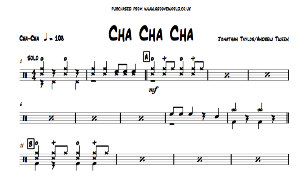 Cha Cha Cha Drum Pack