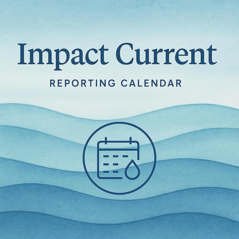 Impact Current--Reporting Calendar