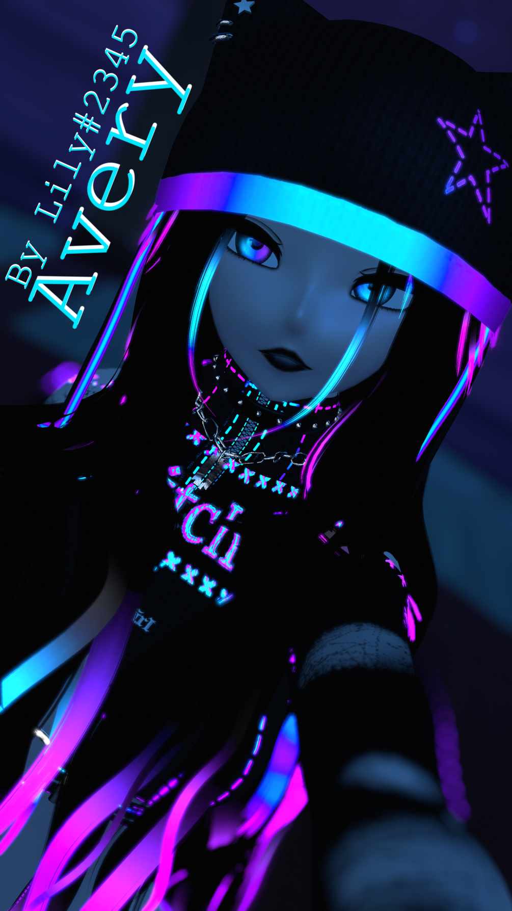 Black Layla Pigtails - Roblox