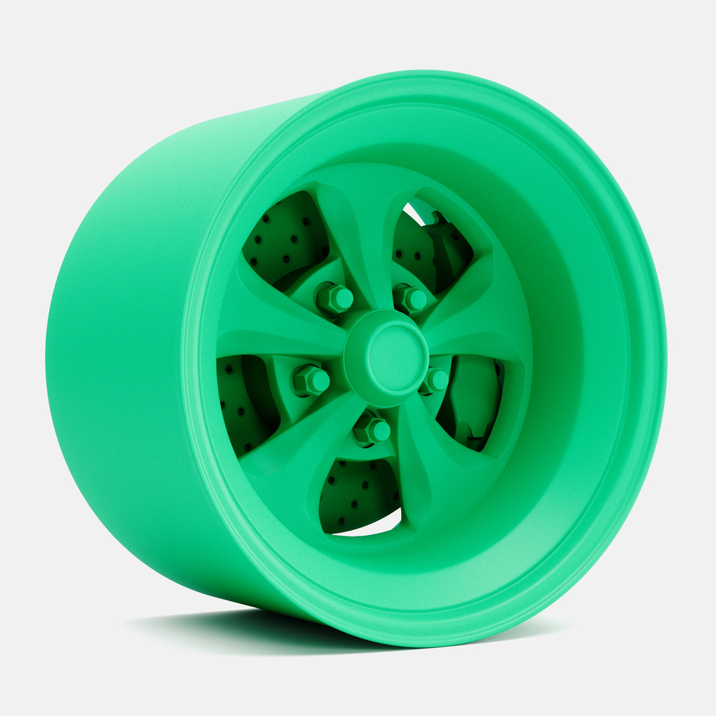 1/24 Scale, 15x10 Keystone Klassic Wheel and Brake