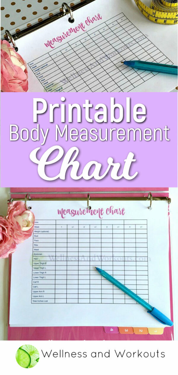 Body Measurement Charts - FREE Printables