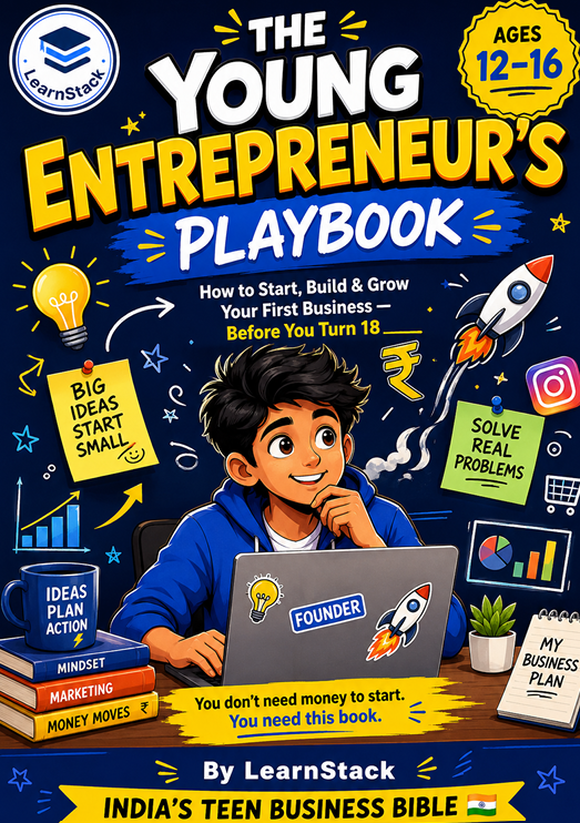 The Young Entrepreneur’s Playbook — Start, Build & Grow Your First Business Before 18 preview image 1