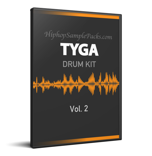 TYGA DRUM KIT Vol. 2 Royalty Free Hip Hop SAMPLE PACK FL Studio, Ableton,  Logic Pro, ProTools, Kontakt