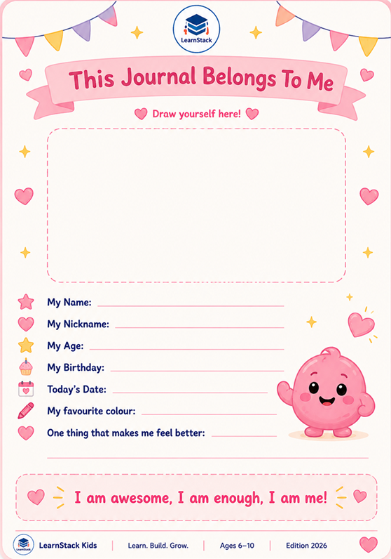 My Big Feelings Journal — A Safe Space for Every Emotion preview image 4