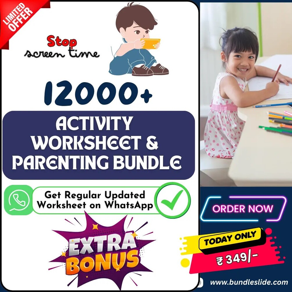 12 000 Preschool Kindergarten Parenting Bundle