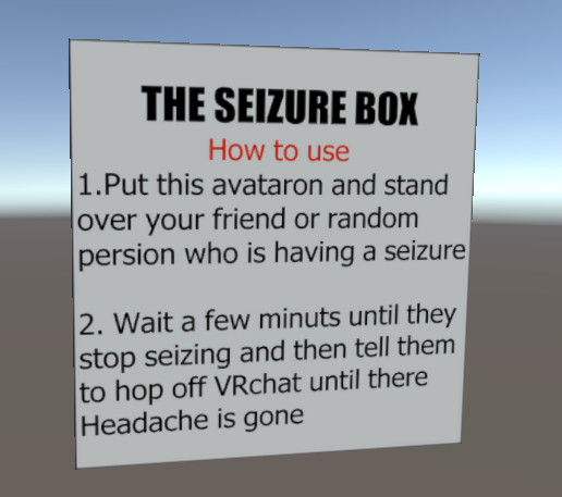The Seizure Box
