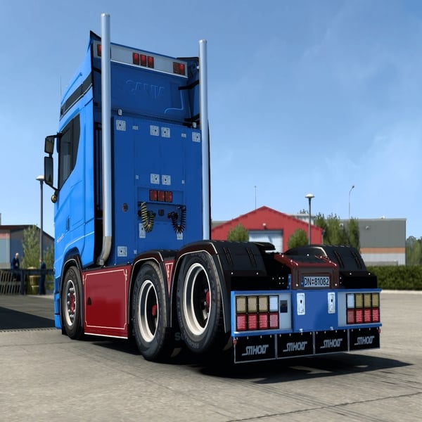 ![Truck mod]! Scania NG V8 TENDEN RSJ Truck by WC007 D3SIGN