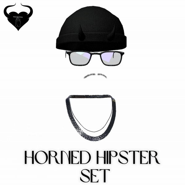 Horned Hipster Set (Free in Server)