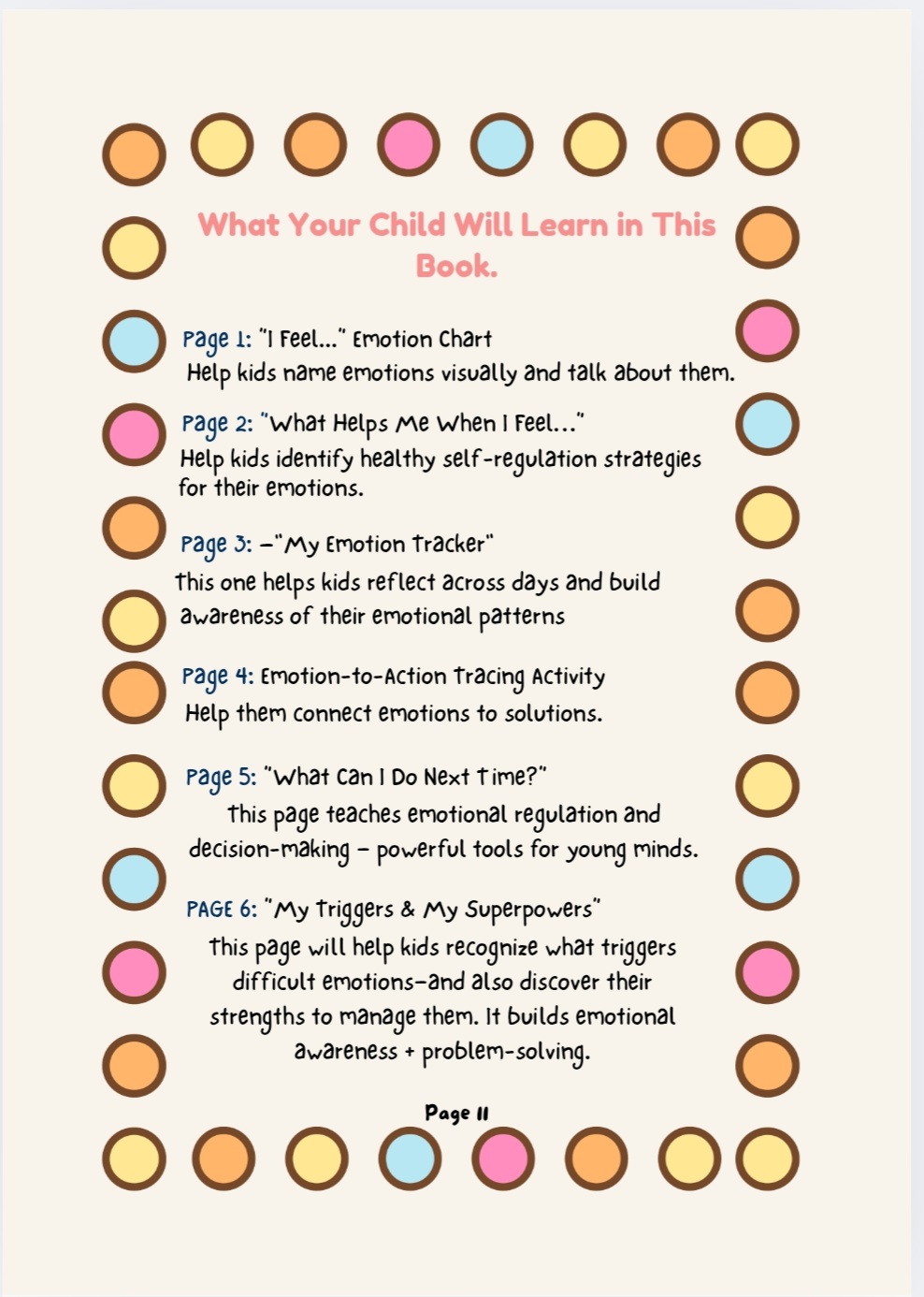 Emotions &amp; Behavior Kit for Kids (Ages 4–8)