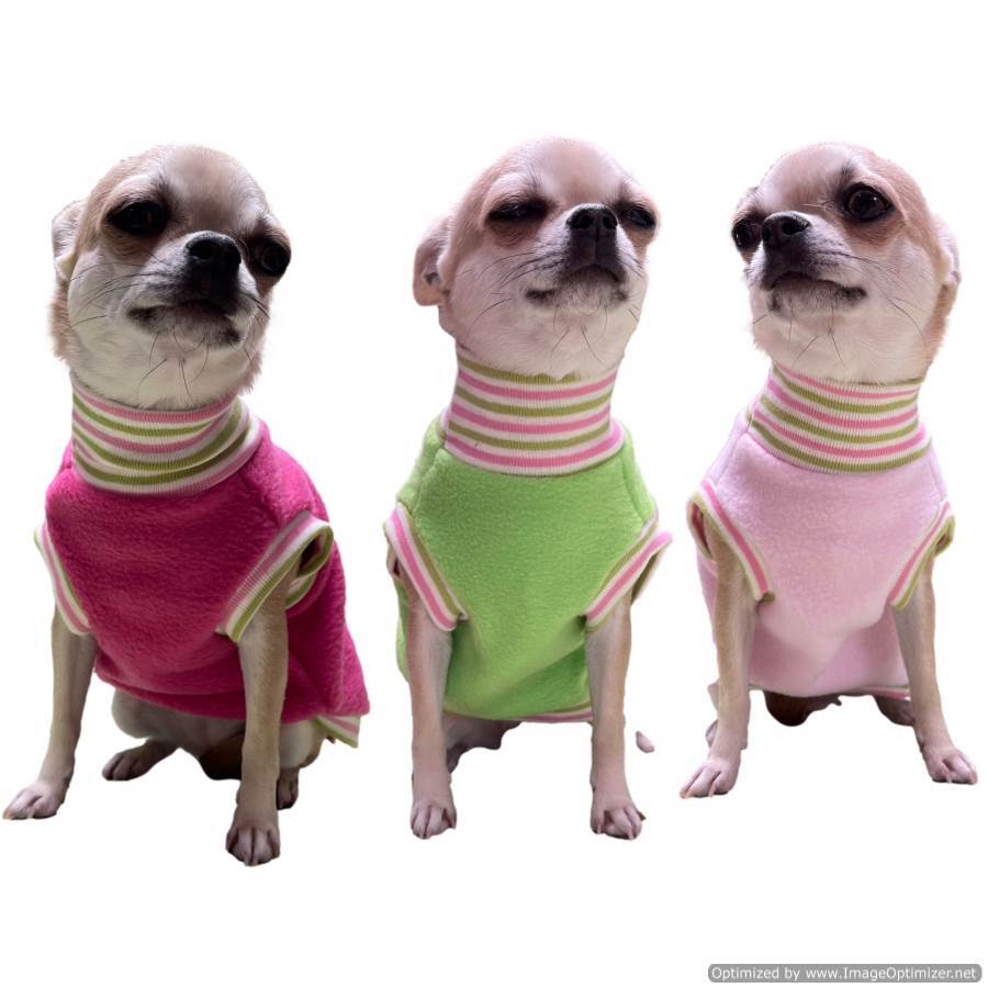 Handmade Warm Fleece Dog Turtleneck Sweater