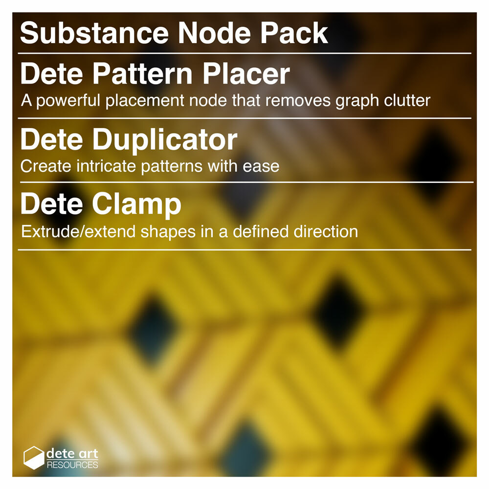 Dete Pattern Placer, Dete Duplicator, Dete Clamp preview