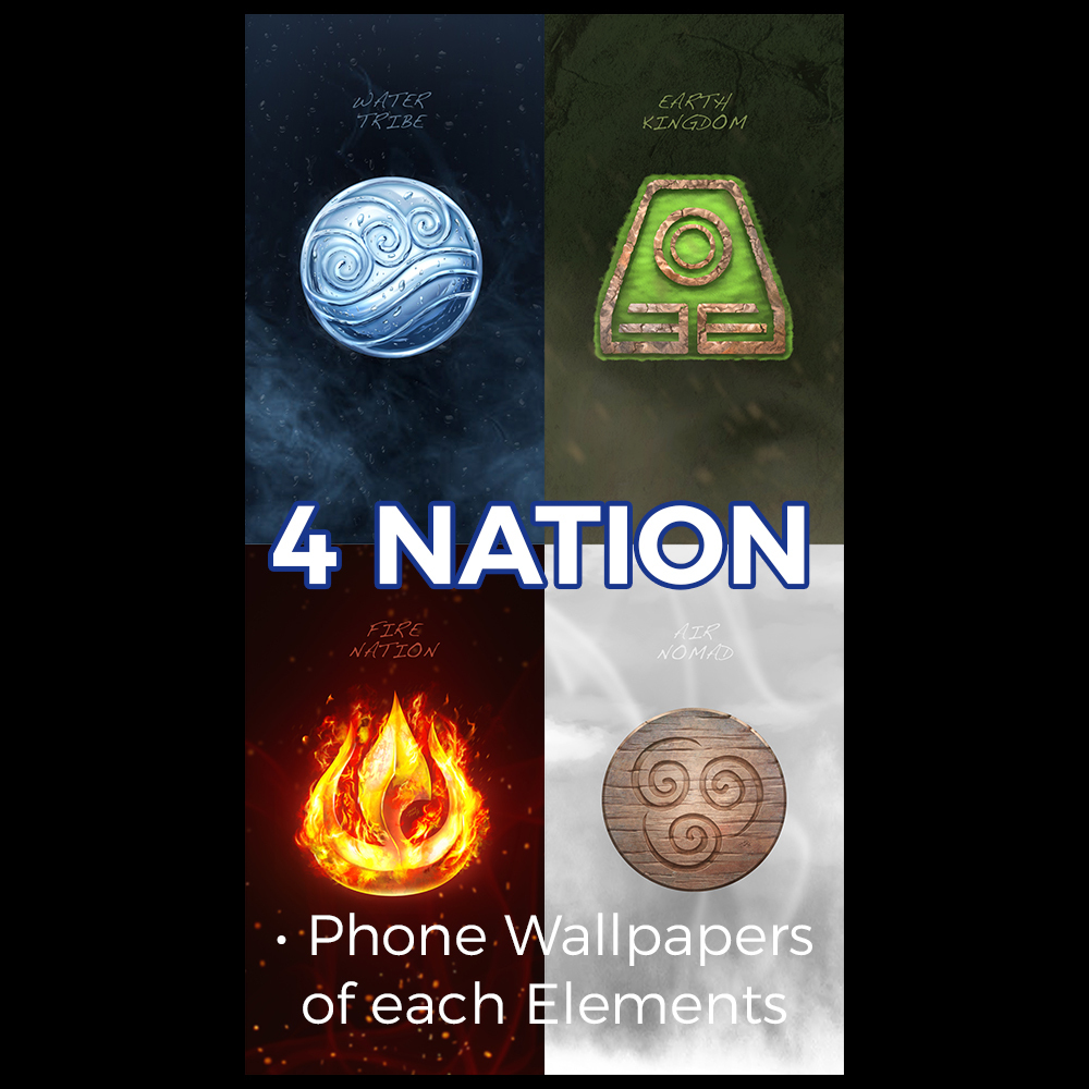 avatar the last airbender wallpaper elements earth