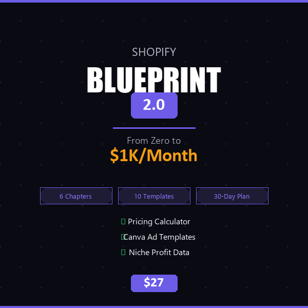 Free: Shopify Store Niche Validator Checklist