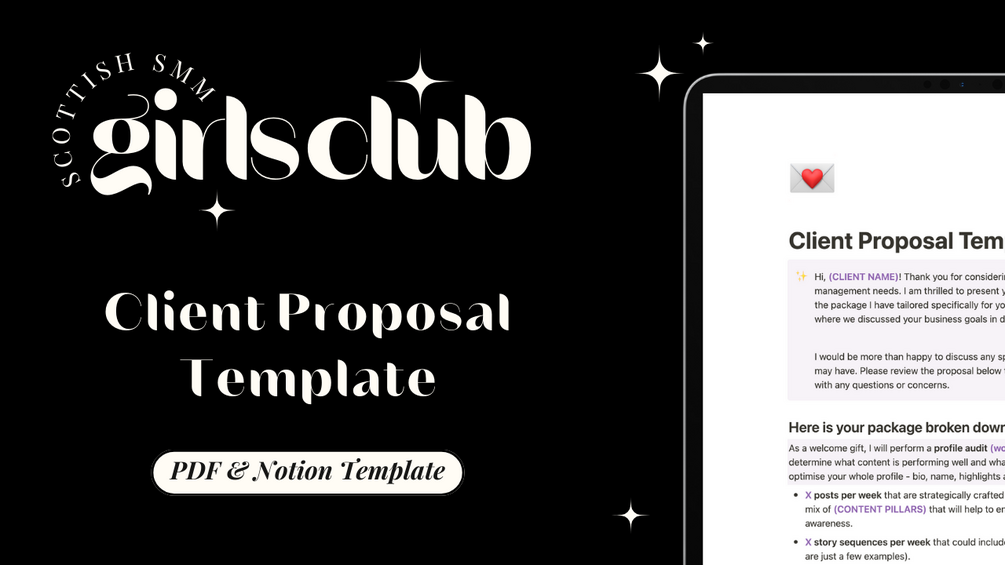 Client Proposal Template