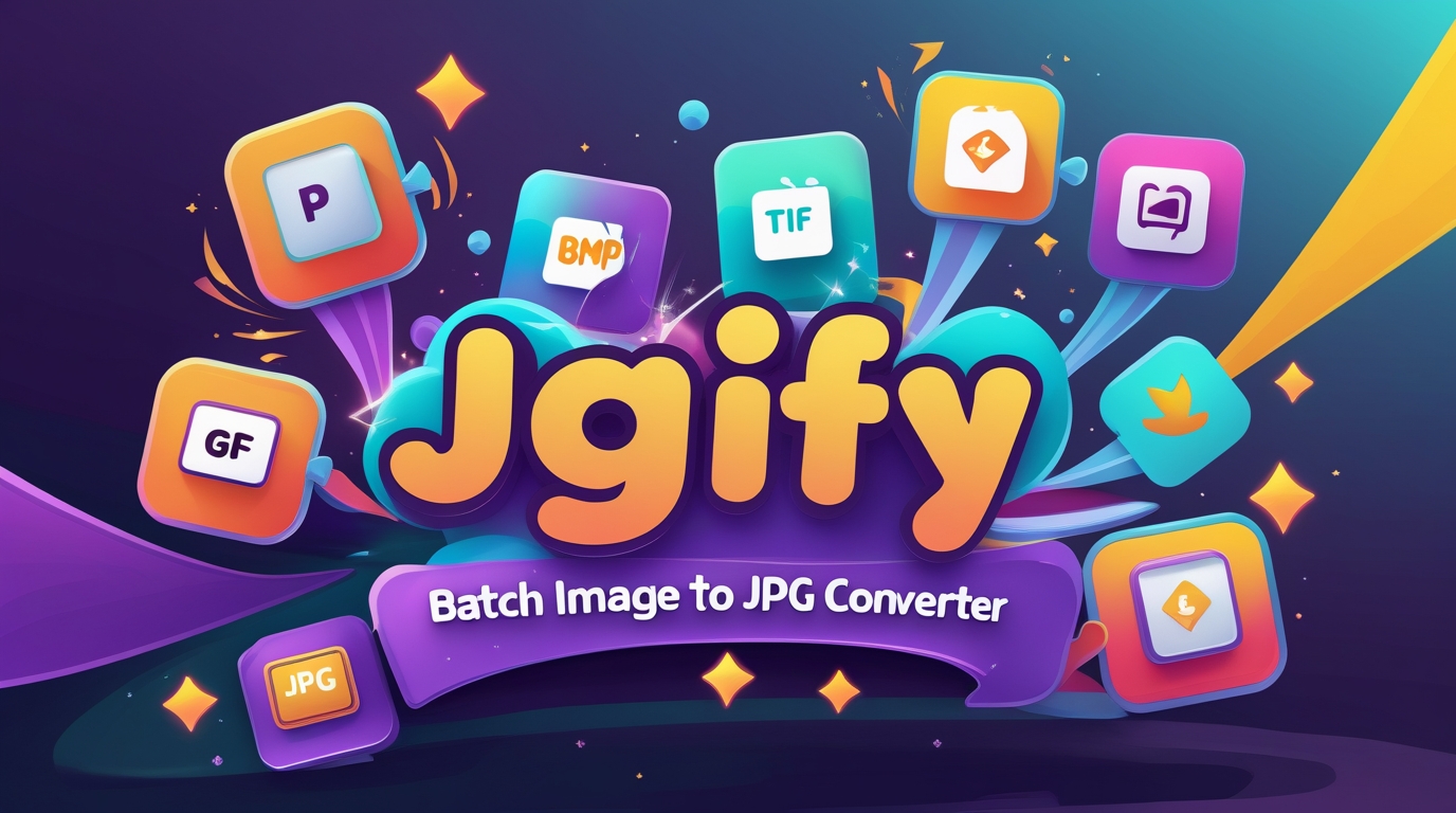 JPGify Batch Image Converter Interface