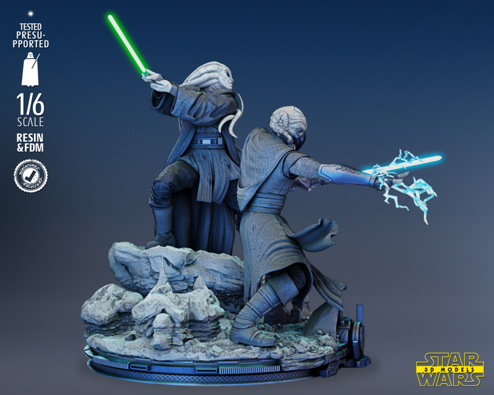 Clone Wars Chess Set 3D Print Files 