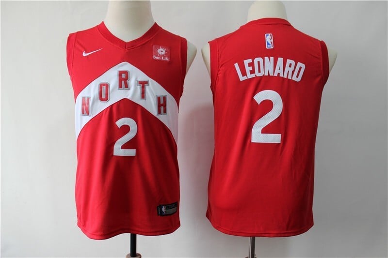 Kawhi Leonard Toronto Raptors Red (North) Jersey