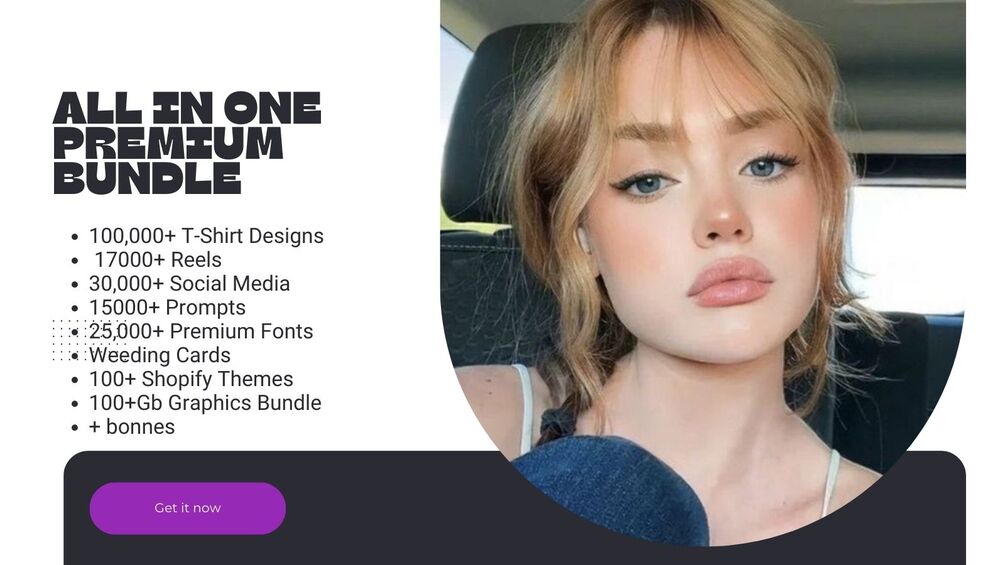 ALL IN ONE PREMIUM BUNDLE - 100,000+ T-Shirt Designs, 17000+ Reels ...