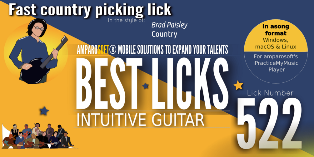 Country rock hotsell latest guitar licks