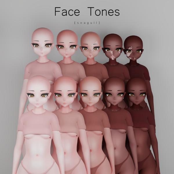 TORIBASE - head textures
