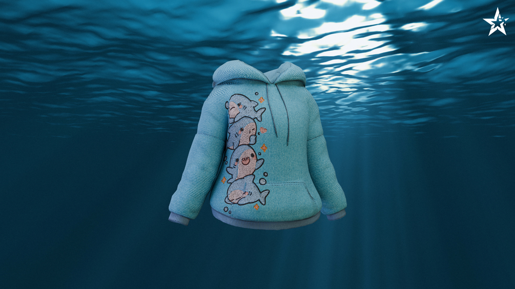 Shark Pajama Mayu showcase render 3